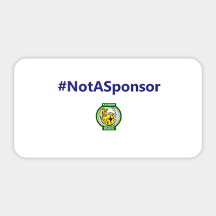 Not A Sponsor Sticker